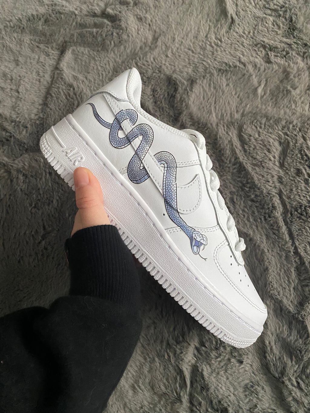 Customized Air force 1 Snake