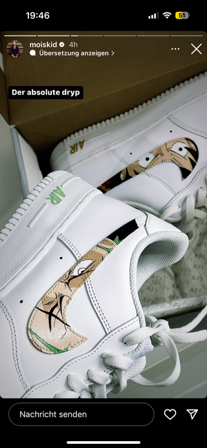 One piece Custom Air Force 1